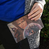 Labyrinth Crystal Ball Goblin King Jareth David Bowie Makeup Cosmetic Bag Organizer Pouch