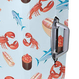 GIOVANIOR Fish And Cancer Luggage Cover Suitcase Protector Carry On Covers