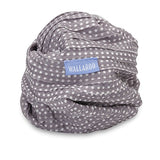 Wallaroo Hat Company Women’s Scrunchie Sun Hat – Grey/White Dots – UPF 50+, Ultra-Lightweight, Packable for Every Day, Designed in Australia.