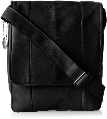 David King & Co. Vertical Mans Bag, Black, One Size