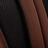 Cloe Uomo Nylon Laptop Backpack for Men in Brown Color