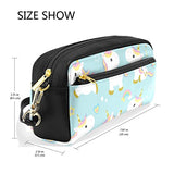 Colourlife Cute Unicorns Pu Leather Pencil Case Holder Pouch Makeup Bags For Boys Girls Adults