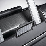 Samsonite Framelock Hardside Checked Luggage With Spinner Wheels, 28 Inch, Dark Grey