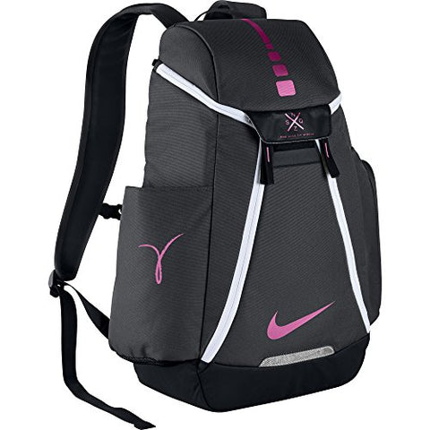 Nike Hoops Elite Max Air Team 2.0 Basketball Backpack Anthracite/Black/Pinkfire II Size One Size