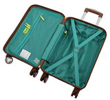 Lily Bloom Hardside 24" Design Pattern Spinner Luggage For Woman (24in, On the Prowl)