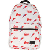David Bowie Backpack White