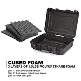 Nanuk 910 Waterproof Hard Case With Foam Insert - Black