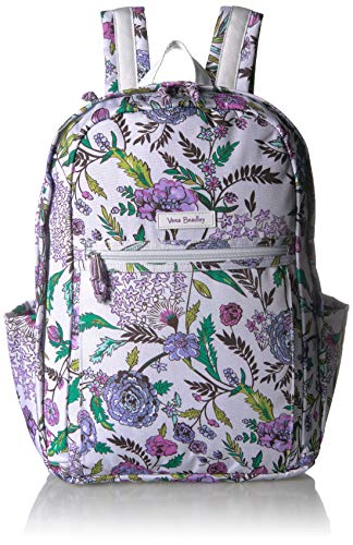 Vera Bradley Lighten Up Grand Backpack, Lavender Botanical