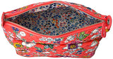 Vera Bradley Carson Shoulder Bag-Signature, Coral Floral