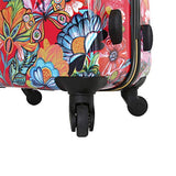 HALINA Car Pintos Intenso 24" Hard Side Spinner Luggage, Multicolor