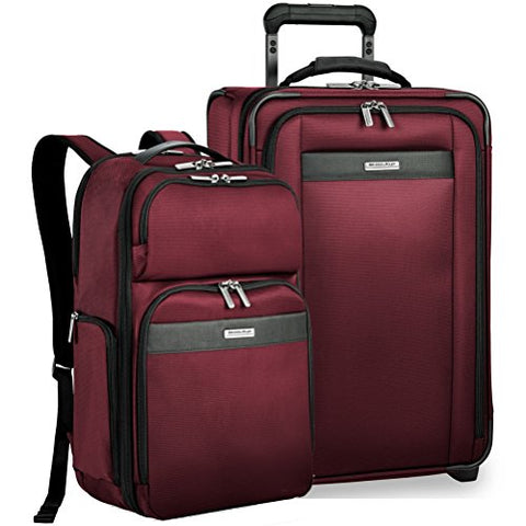 Briggs & Riley Transcend Vx Expandable Carry-On & Backpack (Merlot)