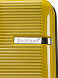 Rockland Horizon 3 Piece Polycarbonate/Abs Upright Set, Yellow