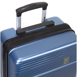 Dejuno Ashford 3-Pc Hardside Spinner Tsa Combination Lock Luggage Set-Teal, Teal Blue