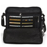 Harwish Men'S Multifunctional Canvas Messenger Handbag Outdoor Sports Over Shoulder Crossbody