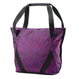 American Tourister Zoom Shopper Tote Sling Tote, Purple Dots