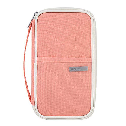 Passport Wallet Multiple Family Passport Holder Travel Document Organizer Women