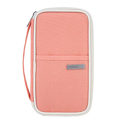 Passport Wallet Multiple Family Passport Holder Travel Document Organizer Women