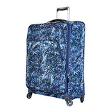 Ricardo Beverly Hills Seahaven 25-inch Check-In Suitcase (Blue Fern Print)