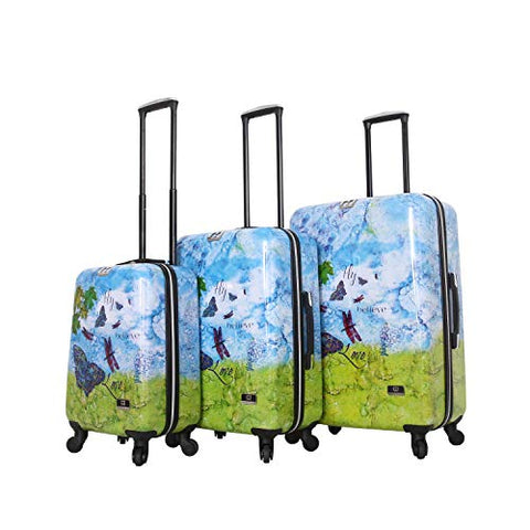HALINA Bee Sturgis Fly Dream 3 Piece Set Luggage, Multicolor