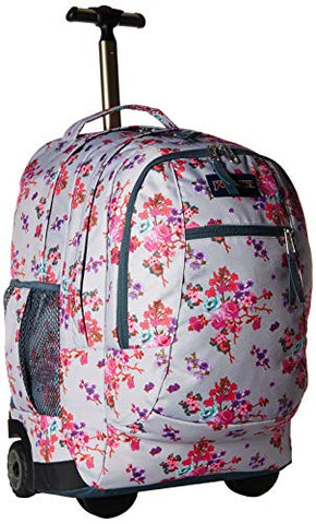 JanSport Driver 8 Core Series Wheeled Backpack, Primavera Fields