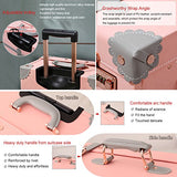 Unitravel Hardside Spinner Luggage Sets Travel Vintage Suitcase Set 3 Pieces