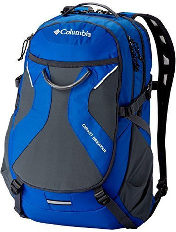 Columbia Circuit Breaker Backpack Daypack LAPTOP STUDENT BAG BLUE/GREY