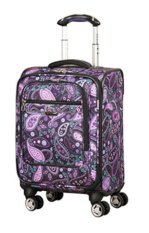 Ricardo Beverly Hills Mar Vista 17-Inch 4 Wheel Expandable Wheelaboard, Purple Paisley, One Size
