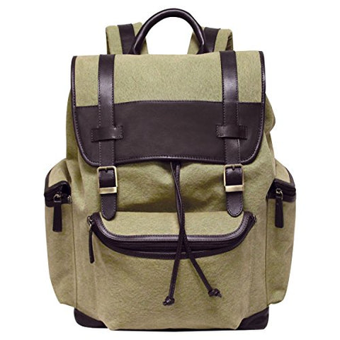 Bellino Drake Backpack, Olive Brown, One Size