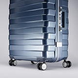 Samsonite Framelock Hardside Checked Luggage With Spinner Wheels, 25 Inch, Ice Blue