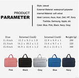 Tablet Laptop Sleeve Notebook Computer Protective Bag with Hand Strap11.6/13.3/15.6inch