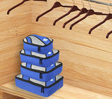 4 Set Packing Cube - Travel Organizers with Laundry Bag
