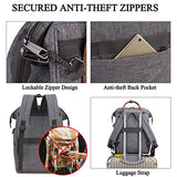 Laptop Backpack for Women,VONXURY Water Resistant 15.6 Inch Computer Purse Anti-theft Travel Bag Work Bag for Business Teacher Nurse With USB Port