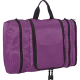 eBags Pack-it-Flat Large Hanging Toiletry Bag and Kit - (Eggplant)