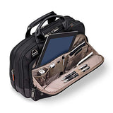 Briggs & Riley Small Expandable Brief Briefcase Black One Size