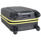 Ben Sherman Leicester 20" Hardside 4-Wheel Spinner Carry-on Luggage, Charcoal
