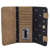 Loungefly Pokemon Pikachu Patches Flap Wallet (Blue, One Size)