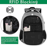 Travel Laptop Backpack, Anti Theft Backpack with USB Charging Port for Men and Women, Water