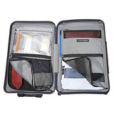 Travelpro Luggage Crew 11 22" Carry-On Slim Hardside Rollaboard W/Usb Port, Navy