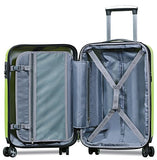 HiPack X-Treme Series 3-piece Expandable Hardshell Spinners w/ Tamper Proof TSA Lock Luggage Set