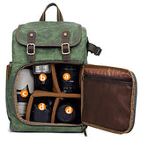 Laptop Backpacks, Berchirly Durable Canvas Waterproof Travel Backpack College Student Hiking