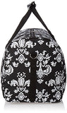 World Traveler 22" Duffle Bag, Black White Damask II