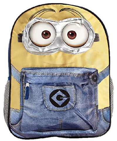 Despicable Me Minions 16" Full Size Character Backpack