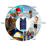 G4Free Outdoor Small Mini Backpack Daypack Bookbags 10L for Kids & Adults(Dark Blue)