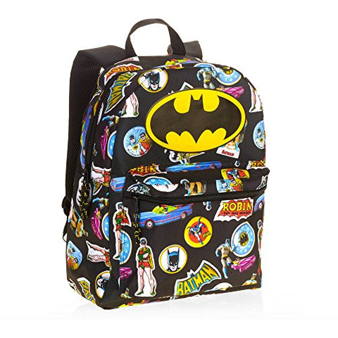 Batman Comic 16 Standard Size Backpack
