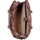 Claire Chase Legendary Professional Briefcase, Dark Brown, One Size