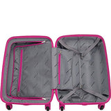 Kenneth Cole Reaction Women'S 20" Abs 4-Wheel Upright Carry-On Luggage, Teal