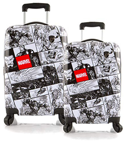 Heys America Marvel Comics Lightweight 2-PC Expandable Spinner Luggage Set