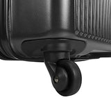 U.S. Traveler Sparta 3-Piece Hardside Spinner Set, Charcoal