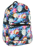 Rick And Morty Backpack Portal Gun Spaceship Mr Meeseeks (Space Head)
