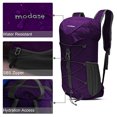 modase Backpack, Hiking Backpack, Large 40L Lightweight Water Resistant Tra Hiking Backpack Modase Backpack, , Modase Large 40L Lightweight